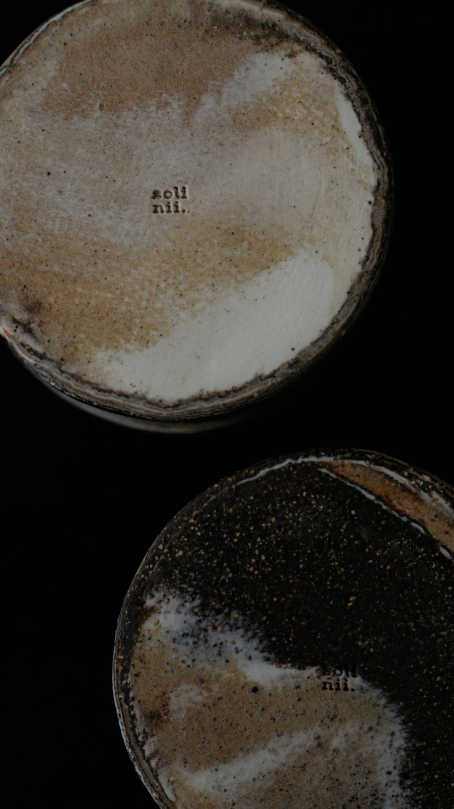 竹 CUP | hand pinched tumbler, marbled clay