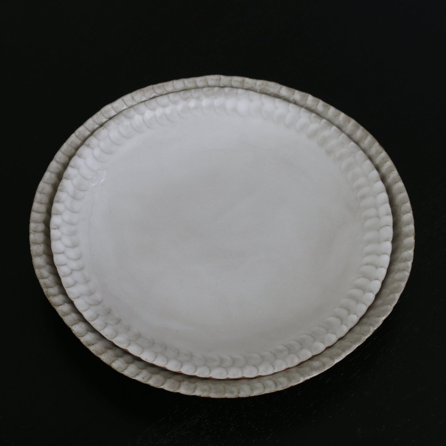 涟 PLATE | hand pinched plate